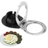 2 in 1 Egg Slicer, Stainless Steel Egg Cutter for