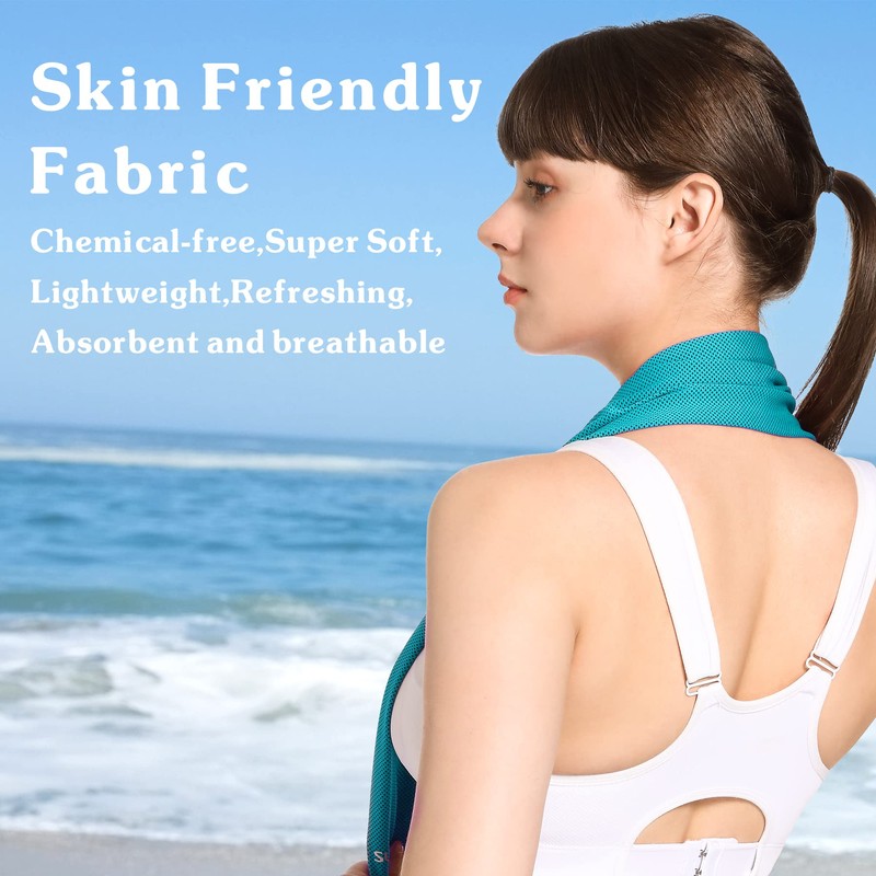 Sukeen Cooling Towel, Set of 12 Cooling Towels, Cool Towel,