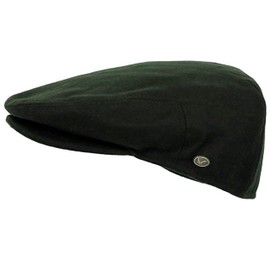 Epoch Men's Herringbone Wool Tweed Newsboy Ivy Cabbie Driving Cap (as1, Alpha, m, 1581-OLIVE)