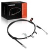 A-Premium Rear Passenger Side Parking Brake Cable Assembly Compatible with