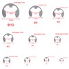 TIOMIOSEA E-Clips Set, 300 Pieces, 10 Sizes, Stainless Steel Locking
