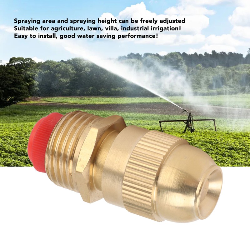 10Pcs G1/2 Male Thread Sprinkler Nozzle Garden Irrigation Water Spray