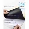 WORLDGET Tattoo Stencil Paper 100 Sheets A4 Size Transfer Paper