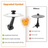 2 Pack Car Cymbal Air Vent, Mini Drum Crash Cymbal