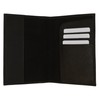 2 Passport Cover Holders Genuine Leather ID Wallet Case Travel