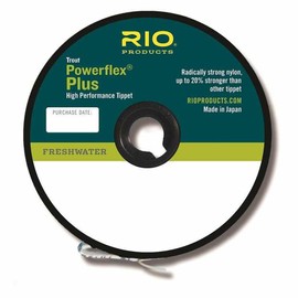 Rio Fly Fishing Tippet Power Flex-Plus 1X-Tippet 50yd Fishing Tackle, Clear