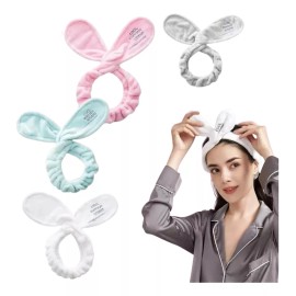 Universo en Linea Diadema Banda Cabello Orejas Conejo Maquillaje Niñas Belleza