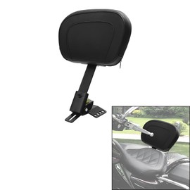 TCMT Plug-In Driver Rider Backrest Pad Fits For Harley Touring Road King Electra Glide Road Glide Street Glide 1997-2025