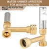 Lingmfg Pipe Fittings Water Hammer Arrestor LING-WMWHA-SS-O-2