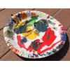 Pritogo Paper Plates, Diameter 23 cm, 350g/m², Stable, Coated, No