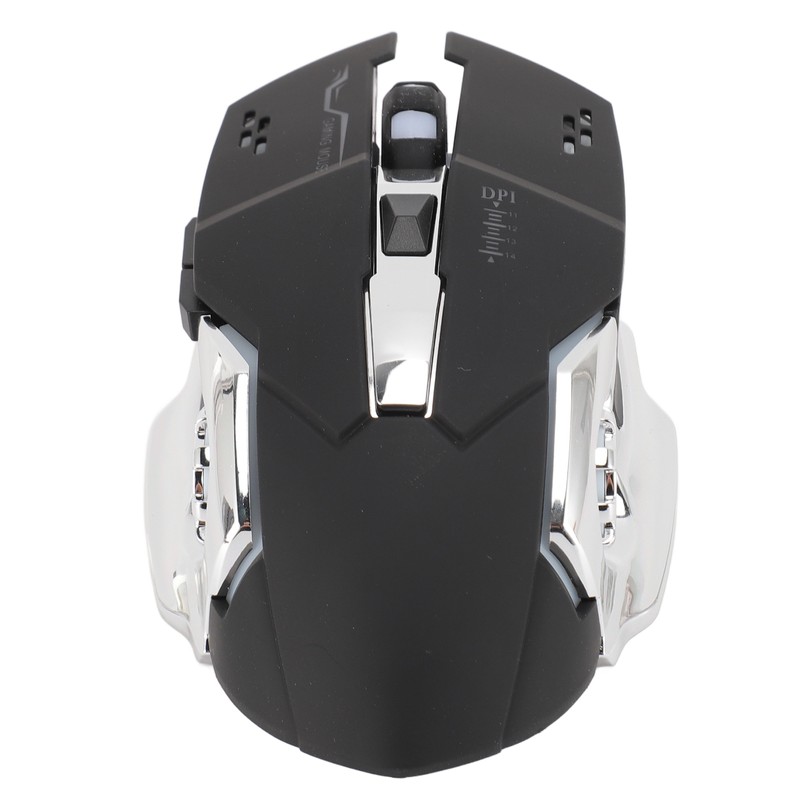 2.4GHz Wireless BT Mouse Dual Mode Silent Easy Operation Ergonomic