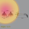 WDZAYXC Tree Shape Sunglasses for Parties, Stylish Tree Shape Sunglasses