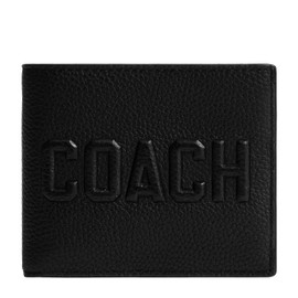 COACH Men's 3-in-1 Wallet Graphic, Black, One Size