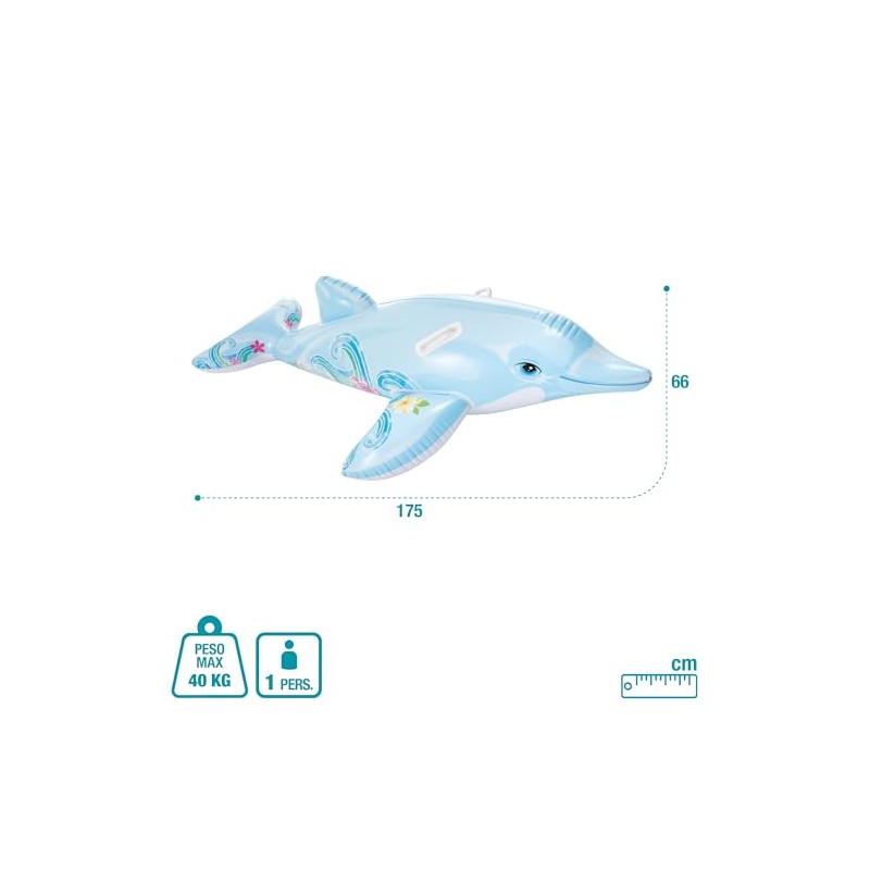 Intex - Accesorio Inflable para Piscina con Delfines Lil para