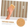 WOONEKY 3pcs Textured Wall Repair Sponge Removable Cleaning Sponges for