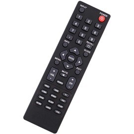 ezControl Universal Dynex TV Remote for All Dynex LCD LED Plasma TVs Compatible with Dynex DX-RC01A-12 DX-RC01A-13 DX-RC02A-12 DX-RC03A-13 ZRC400 RC-201-0B RC-701-0A RC-801-0A