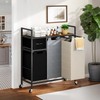145L Laundry Hamper Sorter Cart with Wheels: Ultra-Large Capacity Heavy-Duty