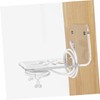 COHEALI 3 Pack Acrylic Wall Mount Shelf for Security Cameras