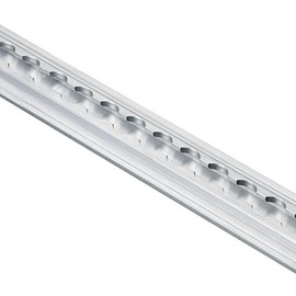 Airline Rail, Flat Profile Premium Light, Length 1 m, with Flange Bottom, Aluminium