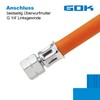 Gok Gas Hose Camping Stove Grill Cool Box Hose Lights