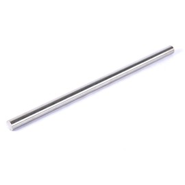 Unifizz 304 Stainless Steel Round Rod, 1.5mm x 60mm Solid Shaft Rods Lathe Bar Stock Solid Round Rod, Silver, 10 Pcs
