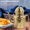 Cabilock Oil Dispenser Vinegar Dispenser Bottle Stainless Steel Oil Can