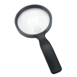 Carson HandHeld Series 2x Hand Held Magnifier with 3.5x Spot Lens (JS-24) , black
