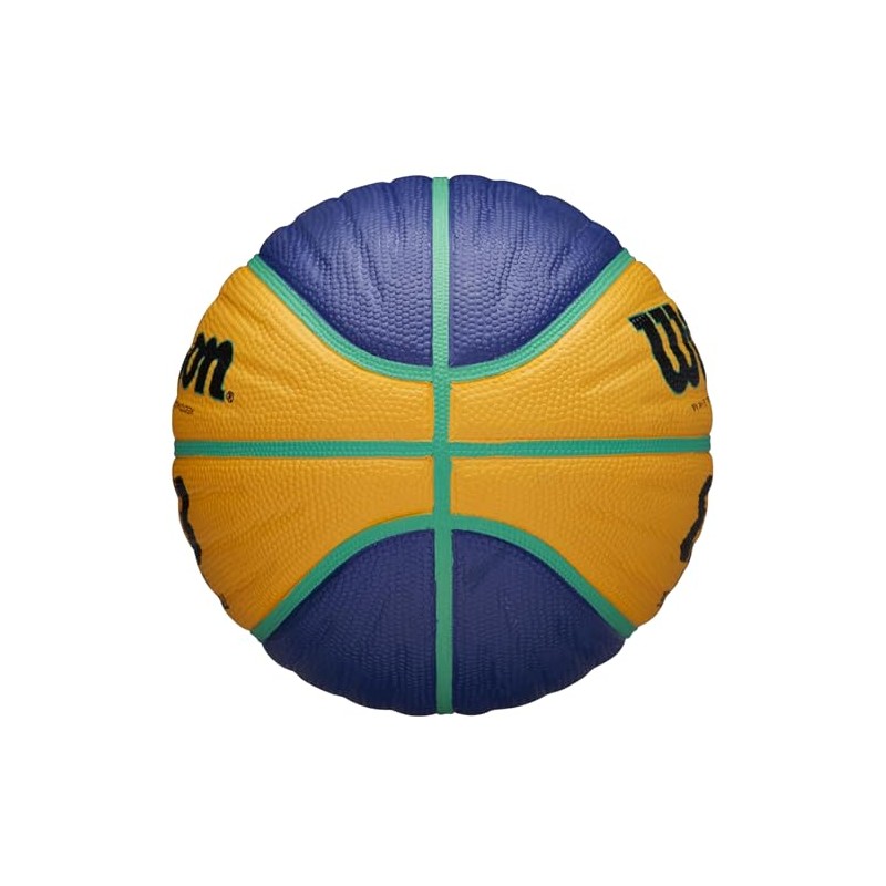 Wilson FIBA 3X3 REPLICA JUNIOR Basketball, Size: 5, Rubber, For