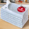 VOOVA & MOVAS Kitchen Towels Set, 6PC 17"x25", 100% Cotton