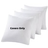 Kingnex Covers Only 4 Pack Waterproof Down Feather Proof Euro