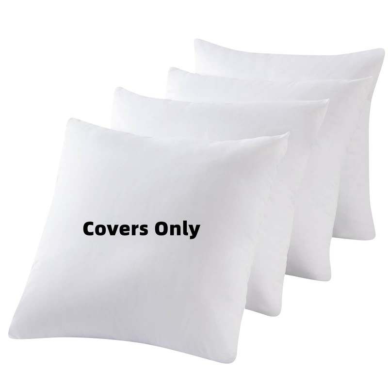 Kingnex Covers Only 4 Pack Waterproof Down Feather Proof Euro