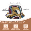 Century Star Fuzzy Bucket Hat for Women Winter Warm Furry