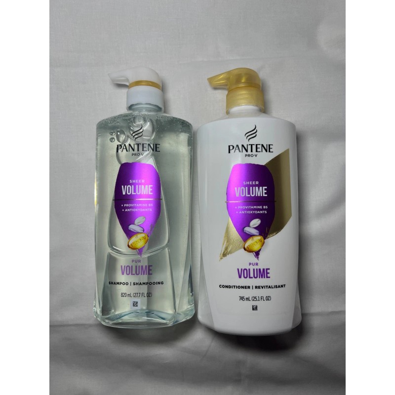 Pantene Shampoo & Conditioner Set – Volume & Body for