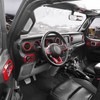 Jeliker for Wrangler JL Interior Trim Kit Red Dashboard for
