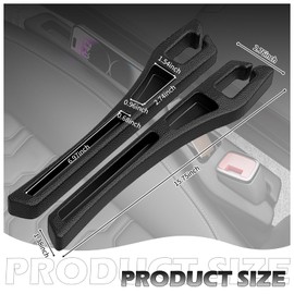 Figpade 2PCS Car Seat Gap Filler Organizer,Multifunctional Car Gap Filler Organizer Storages Phone Key Avoids Things Falling,Universal Car Blocker Between Seats Car Organizer Car Accessories