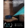ROCAM Projection Alarm Clock, Digital Clock with Projector on Ceiling