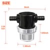 1/2 Inches Water Pump Strainer, RV Water Pump Filter Compatible