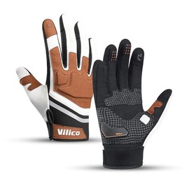 Vilico Motorcycle Gloves Summer Touchscreen Gloves for Cycling & Outdoor Sports, Breathable Protection Gloves for Motorcycling, Cycling and Training