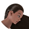 FUTAI 30 inch Mannequin Head 22% Human Hair Manikin Cosmetology