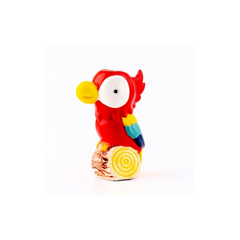 BARCONIC® TIKI PARROT SHOT GLASS - 2.75 OUNCE