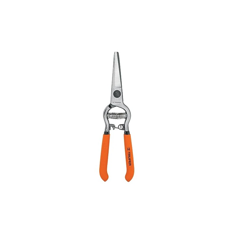 Truper T-24, Tijera para poda (una mano) forjadas, cuchilla delgada