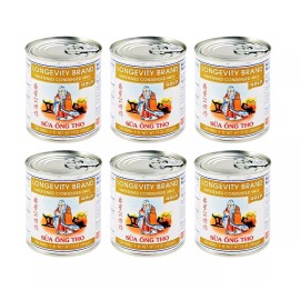 Longevity Sweetened Condensed Milk Gold Label 14 oz ( Pack of 6 )