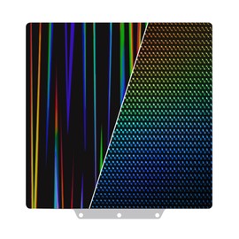 TMYPN 235x235mm Light Beam + Phantom Build Plate for Flashforge Adventurer 5M/ 5M Pro 3D Printer, Spring Steel Plate for Neptune 3 Pro/4, Kobra, Ender 3/3 Pro/3S/3v2, CR 20/CR 20 Pro, Ender 5/5 Pro