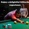 ZQuintuplian 2 Pcs Snooker Chalk, Pool Cue Chalk, Durable, and