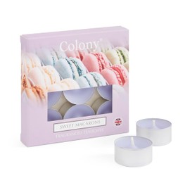 Colony Sweet Macarons Tealights, Lilac