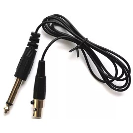 J&P Replacement Guitar Cable TA4F(4 pin XLR connector) to 1/4" for Shure Wireless