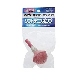 Nagaseken Kenko TSPHP1-V-P Soft Tennis Pump, Pink, Pack of 1