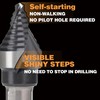 M35 HSS 5/8 Inch Step Drill Bit, Single Size Unibit
