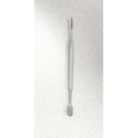 Norralco 4 CUTICLE Pusher and Nail Cleaner, Serrated Tip, Premium Stainless
