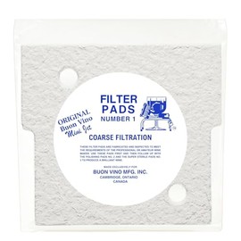 BUON Vino Coarse Filtration Mini-Jet Filter Pads #1 – 10-Pack